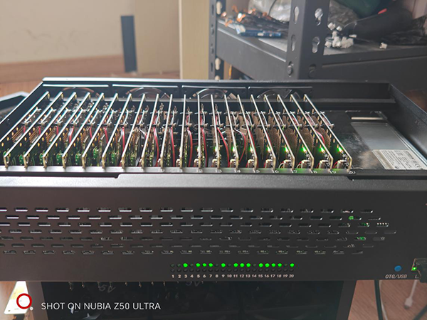 2u Operator Computer Assembly 2U Chassis Type B Instructions for connecting to a computer after ...